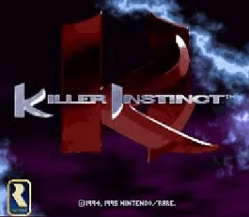 Killer Instinct (Europe) screen shot title